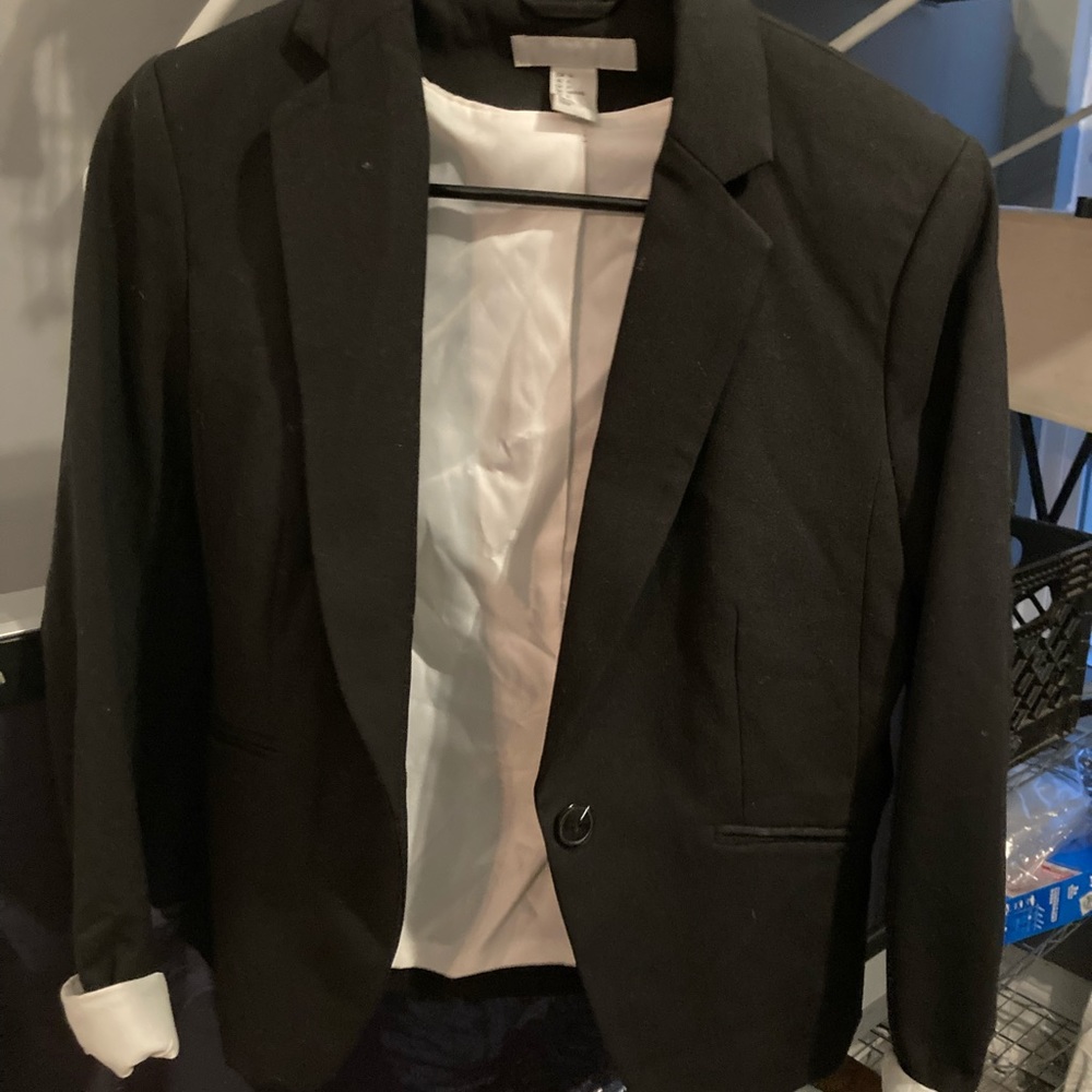 Women’s black blazer